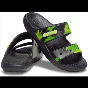 Classic Crocs Tie Dye Graphic Sandal